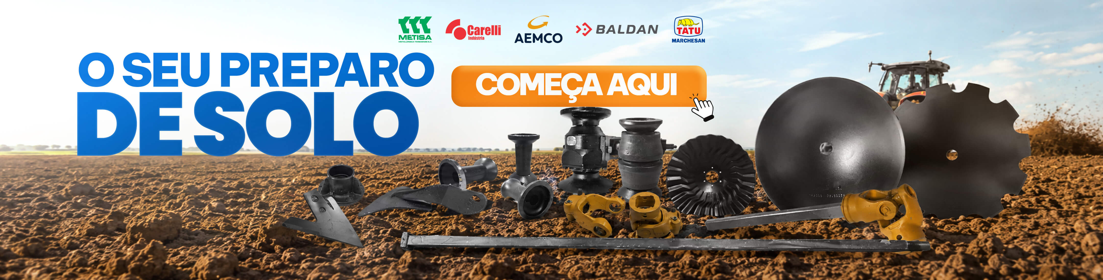 O Seu preparo de Solo Começa aqui